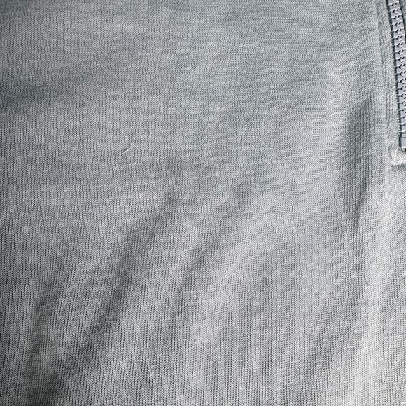 Lou & Grey Women’s sz Small Sweater 1/4 Zip Light Blue Cotton Blend Long Sleeve - Picture 5 of 10